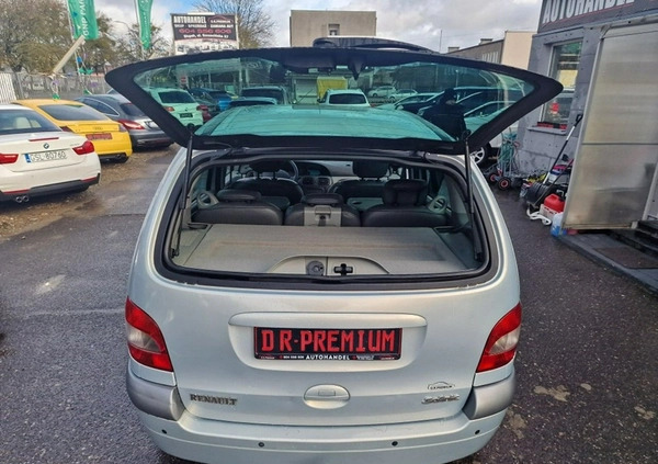 Renault Scenic cena 9990 przebieg: 170149, rok produkcji 2002 z Siewierz małe 631